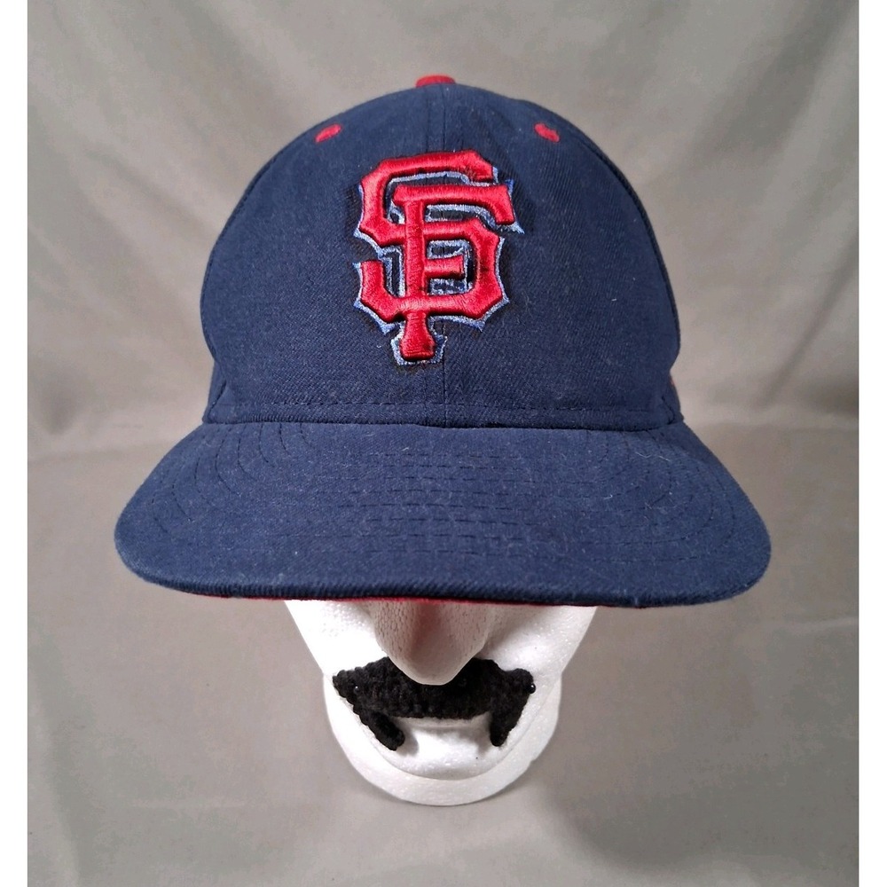 San Francisco Giants Hat Blue Red Fitted 7 5/8 New Era 59fifty